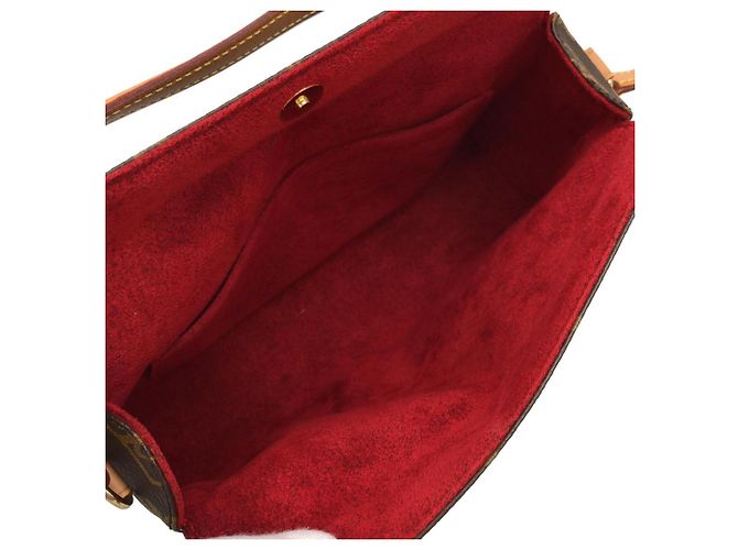 Borsa a tracolla Louis Vuitton Monogram Marly Bandoulière Marrone - vista 8