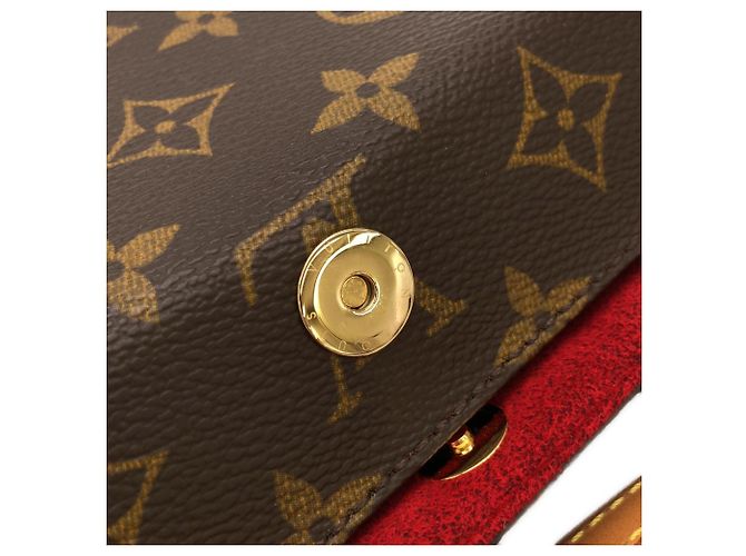 Borsa a tracolla Louis Vuitton Monogram Marly Bandoulière Marrone - vista 9