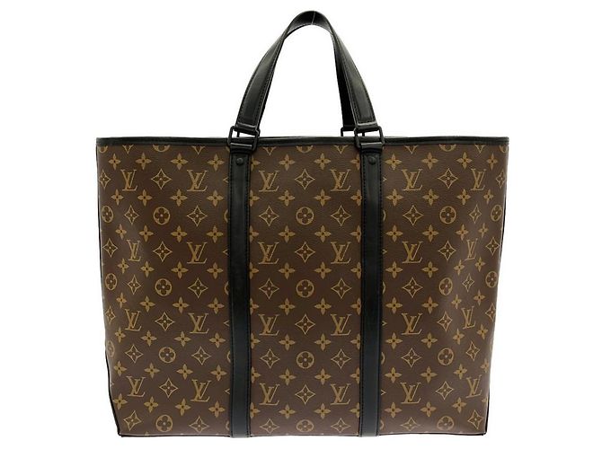 Borsa da weekend GM Monogram Macassar Louis Vuitton M45733 Marrone - vista 2