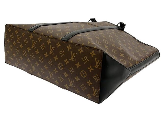 Borsa da weekend GM Monogram Macassar Louis Vuitton M45733 Marrone - vista 3