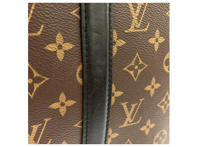 Borsa da weekend GM Monogram Macassar Louis Vuitton M45733 Marrone - vista 5