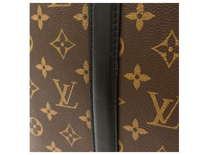 Borsa da weekend GM Monogram Macassar Louis Vuitton M45733 Marrone - vista 6