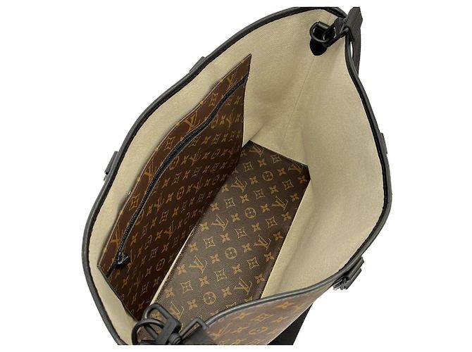 Borsa da weekend GM Monogram Macassar Louis Vuitton M45733 Marrone - vista 9