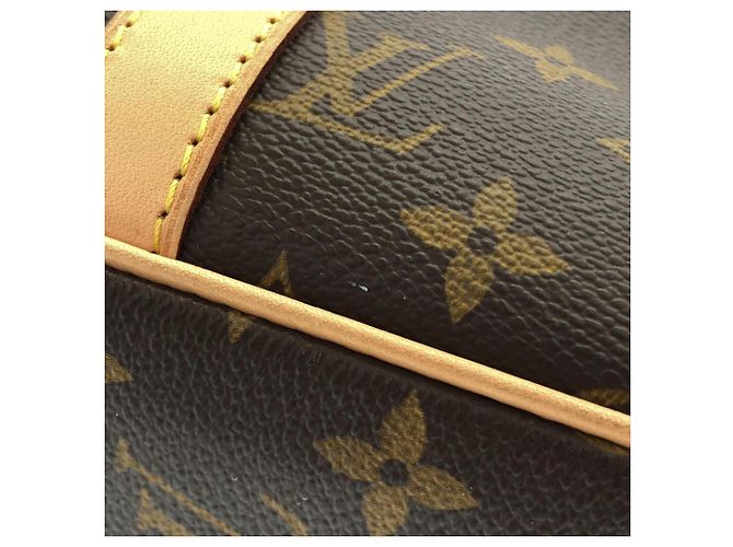 Louis Vuitton Monogram Porte Documents Voyage Handbag Brown - view 4