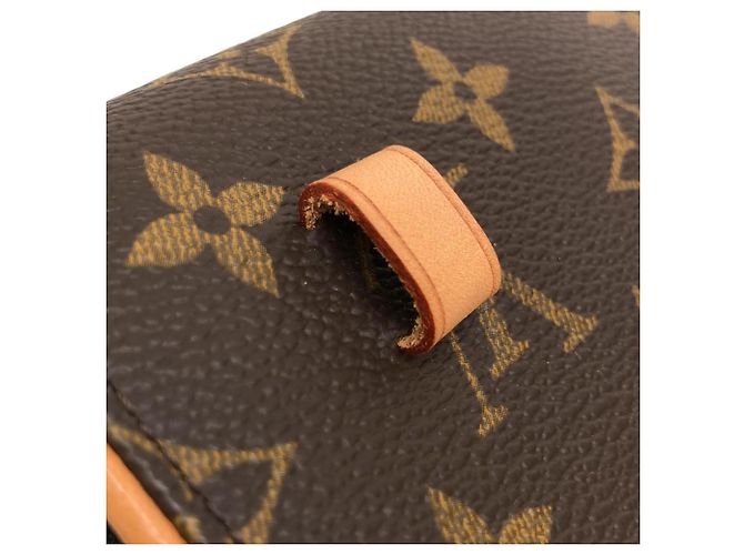 Pochette Florentine Monogram Louis Vuitton Vita Marrone - vista 4