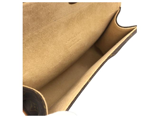 Pochette Florentine Monogram Louis Vuitton Vita Marrone - vista 7