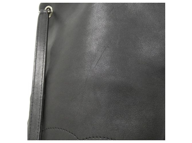 Zaino Chanel in pelle nera Nero - vista 6