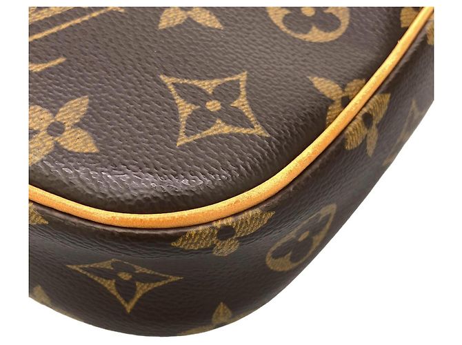 Borsa a tracolla Louis Vuitton Monogram Pochette Gange M51870 Marrone - vista 3
