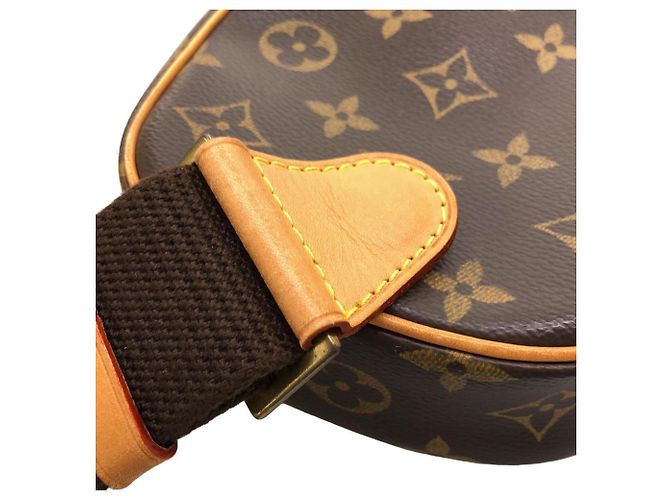 Borsa a tracolla Louis Vuitton Monogram Pochette Gange M51870 Marrone - vista 5