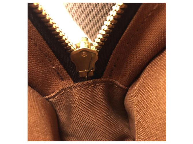 Borsa a tracolla Louis Vuitton Monogram Pochette Gange M51870 Marrone - vista 8