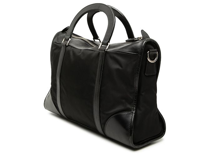 Prada Black Tessuto Top Handle Bag - view 2