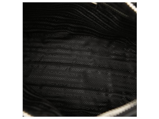 Prada Black Tessuto Top Handle Bag - view 4