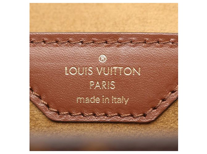 Bauletto Papillon Louis Vuitton Marrone Monogram - vista 4