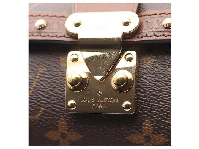 Bauletto Papillon Louis Vuitton Marrone Monogram - vista 5