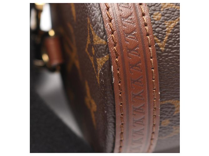 Bauletto Papillon Louis Vuitton Marrone Monogram - vista 7