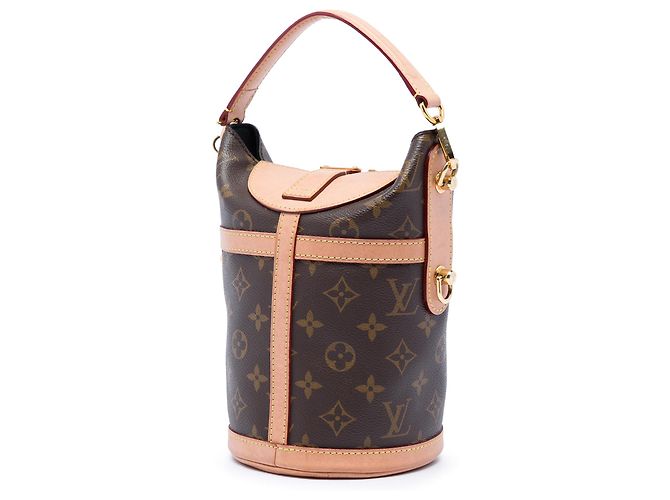 Borsa Bucket Duffle Louis Vuitton Marrone Monogram - vista 2