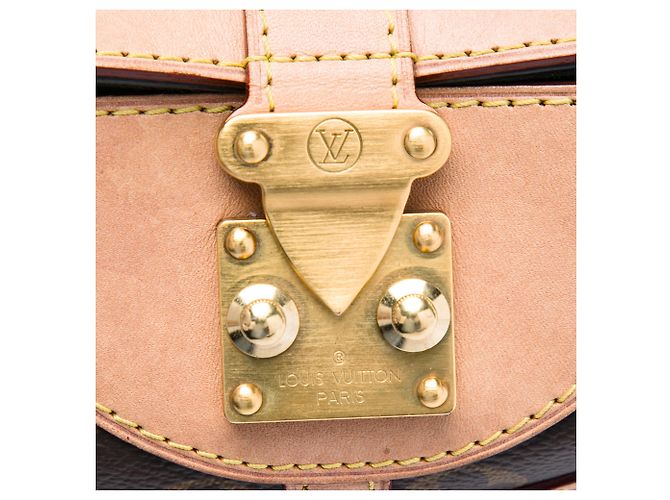Borsa Bucket Duffle Louis Vuitton Marrone Monogram - vista 5