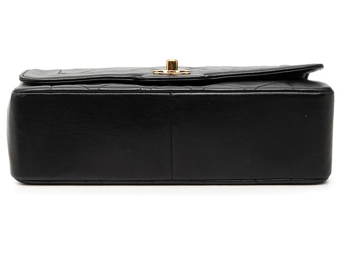 Chanel Black Medium Lambskin Diana Full Flap Nero - vista 3