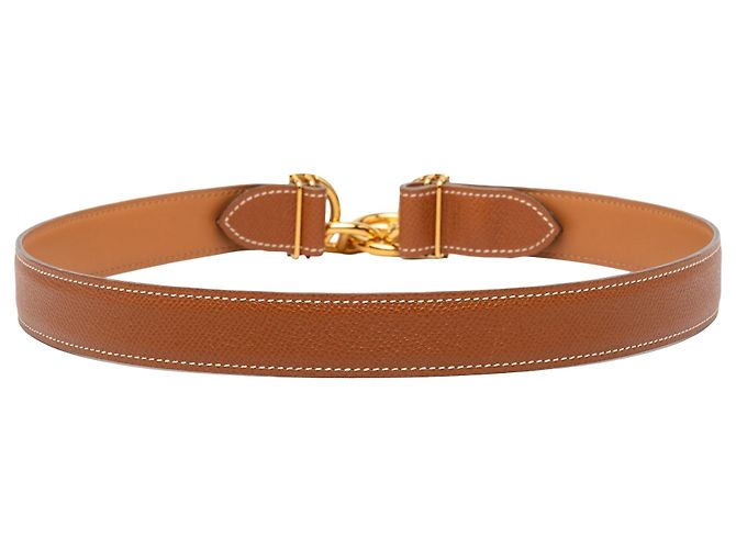 Cintura Hermès Brown Veau Madame Regate 24 Marrone - vista 3