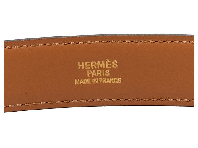 Cintura Hermès Brown Veau Madame Regate 24 Marrone - vista 5