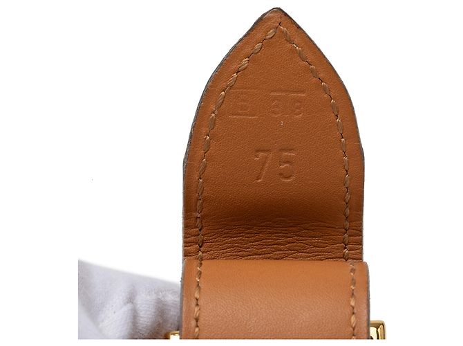 Cintura Hermès Brown Veau Madame Regate 24 Marrone - vista 6