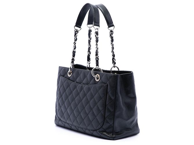 Tote Grand Shopping in Caviar Nero Chanel - vista 2