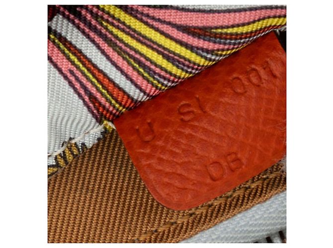 Hermès Orange Epsom Silk In Classique Long Wallet - view 6