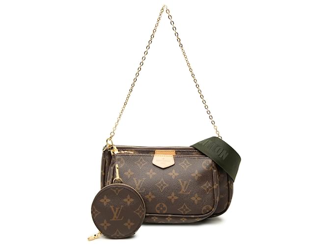 Louis Vuitton Marrone Monogram Multi Pochette Accessoires - vista 7