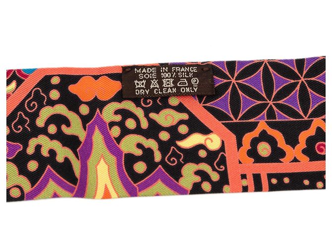 Hermès Seidentuch Twilly Orange Collections Imperiales - Ansicht 4