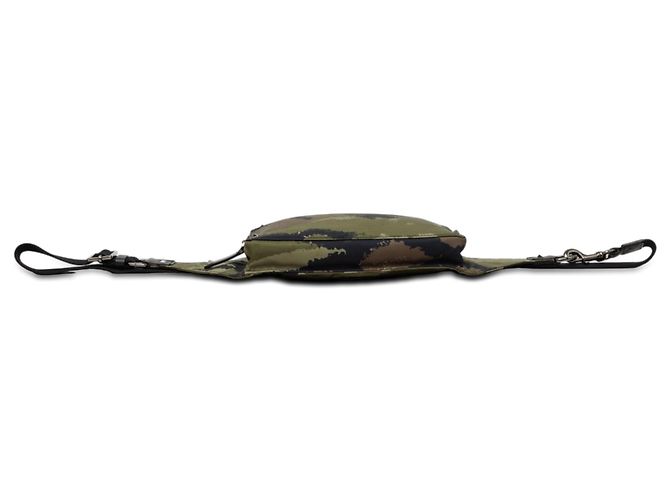 Borsa a tracolla Valentino Green Nylon Rockstud Camouflage Verde - vista 3