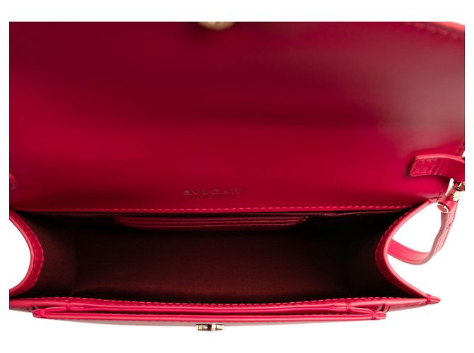 Bulgari Borsa a tracolla Serpenti Forever East West in pelle di vitello rosa Bvlgari - vista 4