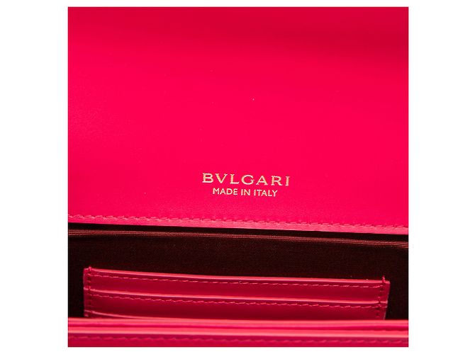 Bulgari Borsa a tracolla Serpenti Forever East West in pelle di vitello rosa Bvlgari - vista 5