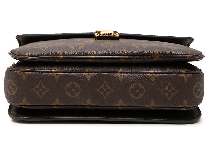 Louis Vuitton Marrón Monogram Pochette Metis Castaño - vista 3