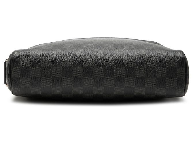 Louis Vuitton Black Damier Graphite Dayton Reporter MM Nero - vista 3