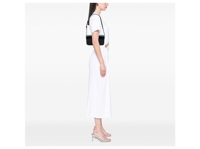 Céline Borsa a tracolla Celine Triomphe Claude in pelle di vitello lucida nera Nero - vista 7