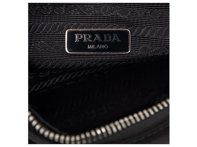 Borsa Prada Black Saffiano Trimmed Re Nylon Re Edition 2005 Nero - vista 5