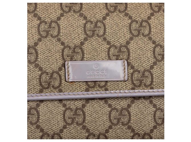 Cartera Continental Flap GG Supreme beige de Gucci - vista 5