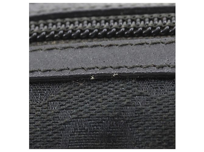 Pochette Gucci in tela GG nera Nero - vista 10