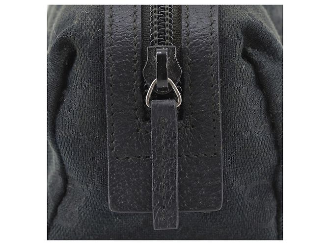 Pochette Gucci in tela GG nera Nero - vista 12