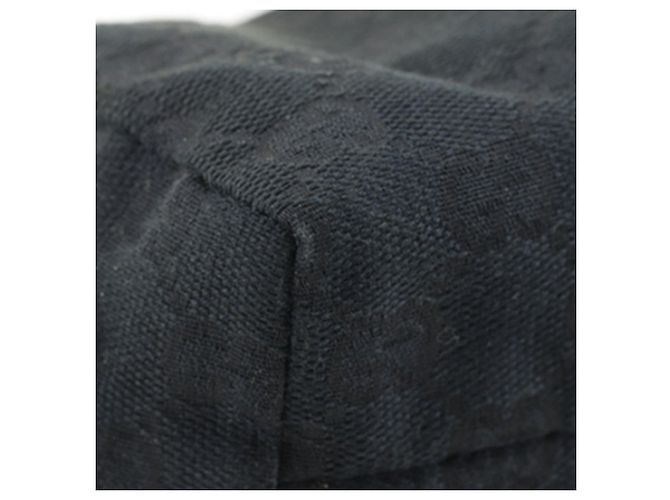 Pochette Gucci in tela GG nera Nero - vista 13