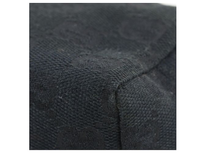 Pochette Gucci in tela GG nera Nero - vista 15