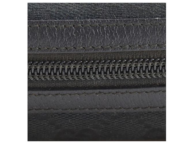 Pochette Gucci in tela GG nera Nero - vista 9