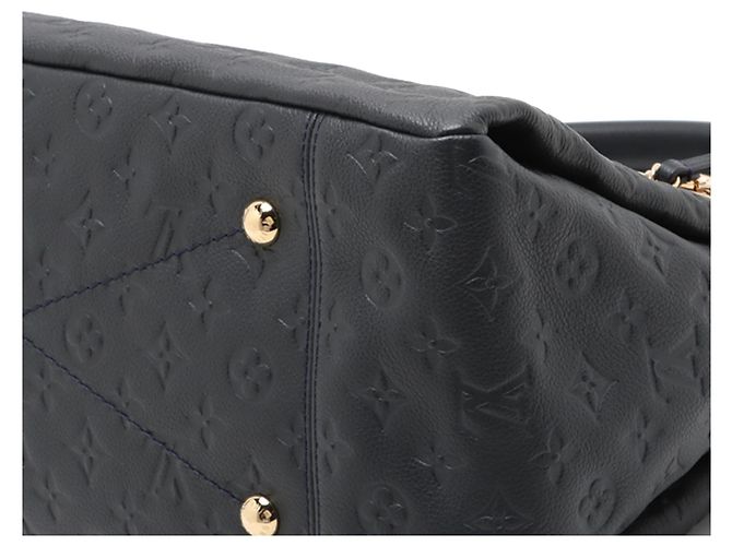 Louis Vuitton Black Monogram Empreinte Artsy MM Nero - vista 8