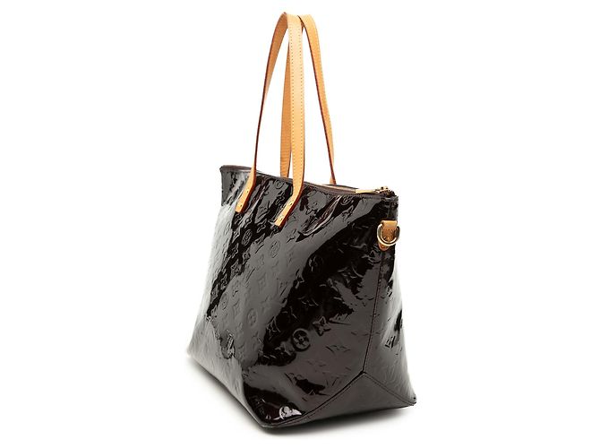 Louis Vuitton Purple Monogram Vernis Bellevue GM Porpora - vista 2