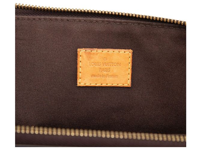 Louis Vuitton Purple Monogram Vernis Bellevue GM Porpora - vista 5