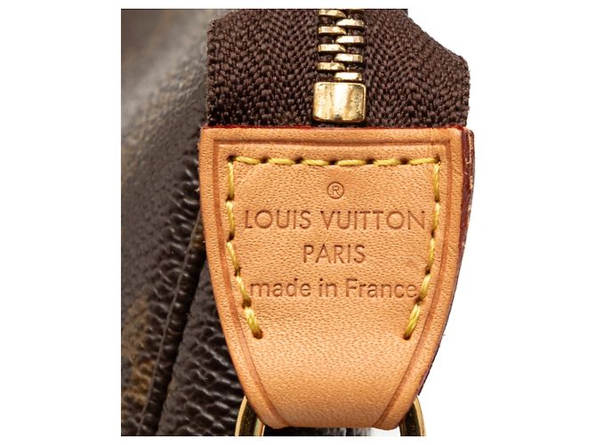 Louis Vuitton Pochette Accessoires Monogramm Braun - Ansicht 5