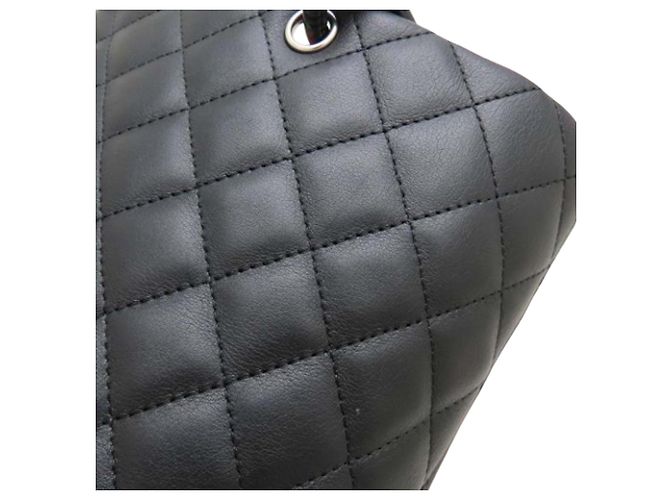 Chanel Black Medium Lambskin Cambon Ligne Tote Negro - vista 16