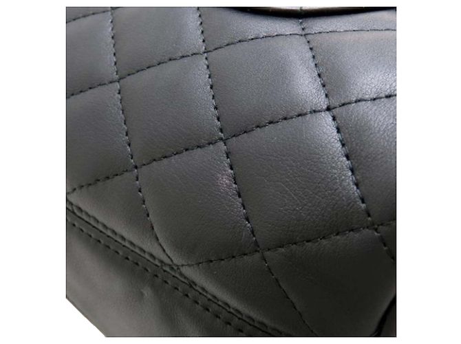 Chanel Black Medium Lambskin Cambon Ligne Tote Negro - vista 18