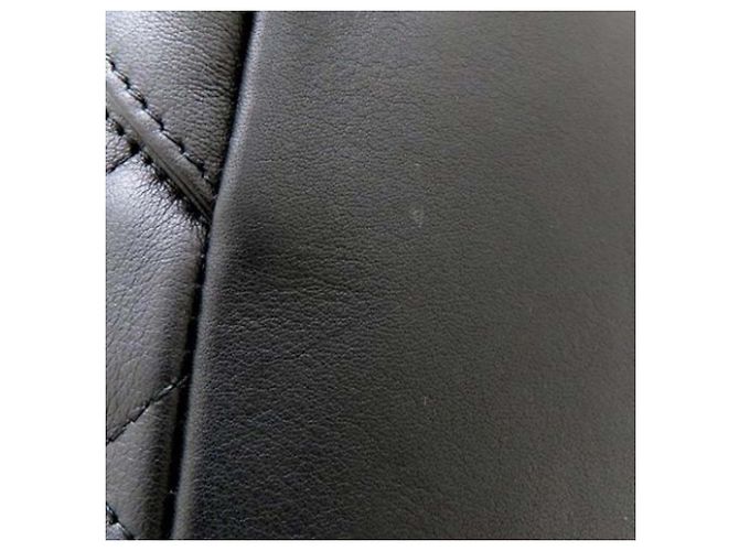 Chanel Black Medium Lambskin Cambon Ligne Tote Negro - vista 22