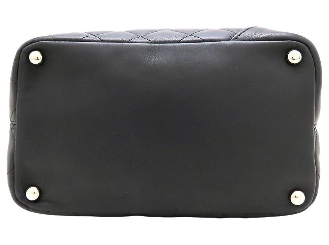 Chanel Black Medium Lambskin Cambon Ligne Tote Negro - vista 3